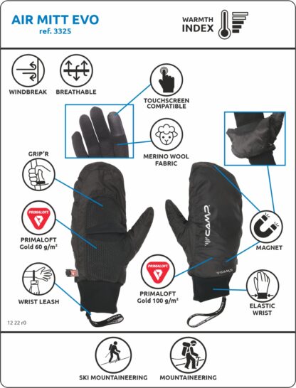 AIR MITT EVO BLACK – Image 5