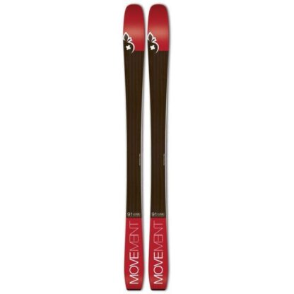 SKIS DE RANDO OCCASION  MOVEMENT LOGIC 91+ FIXATION MARKER ALPINIST REGLABLE+PEAUX